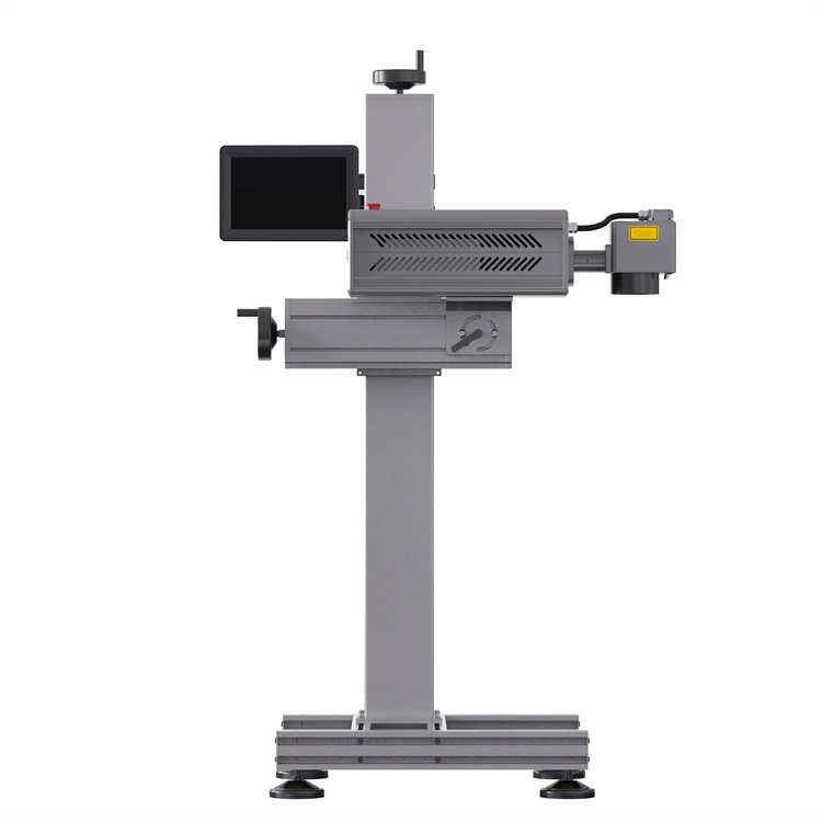 Accink Factory飞行二氧化碳激光机40W 60W DM QR编码瓶子药品盒激光打标机打印机工厂OEM ODM